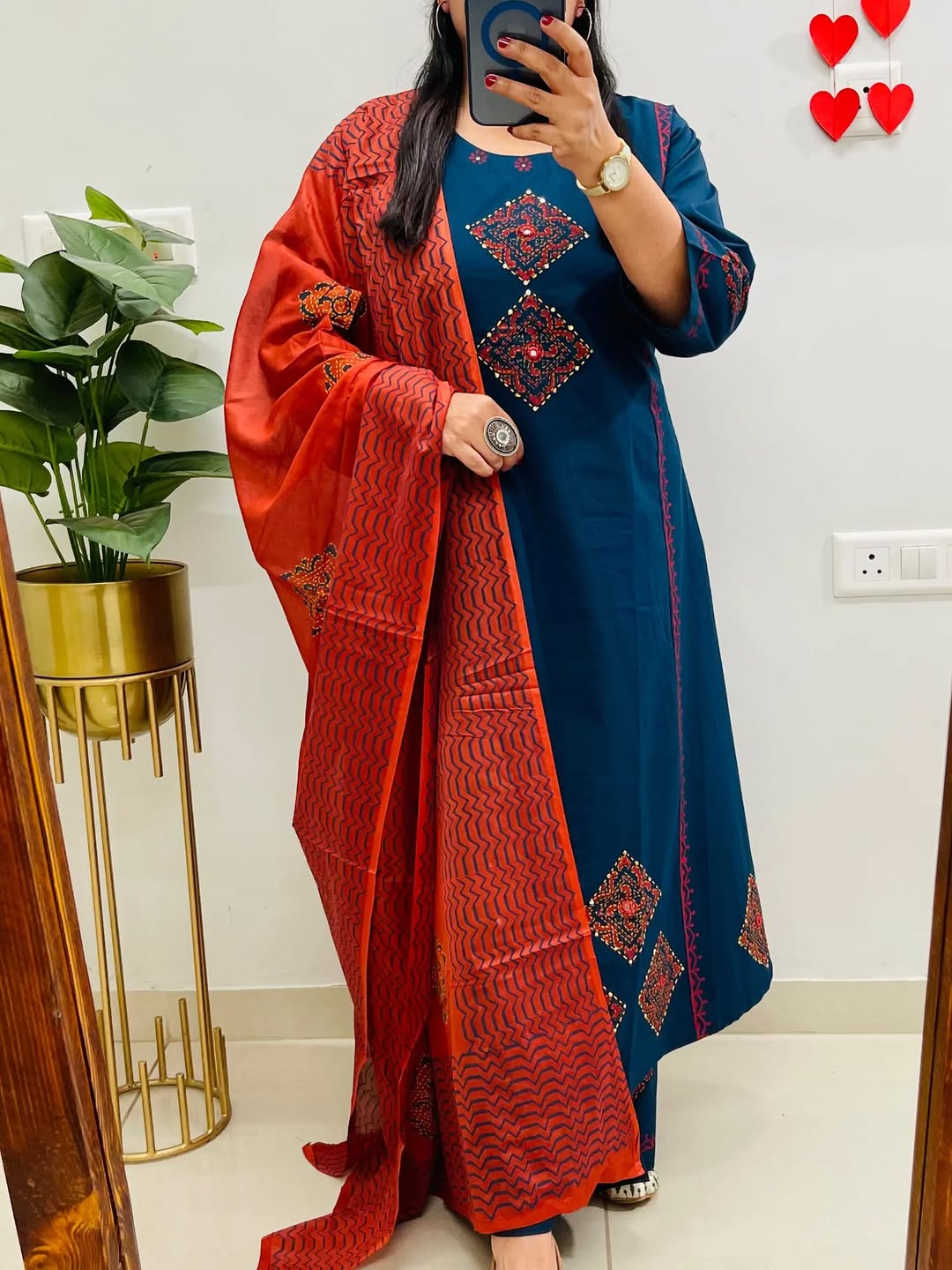 Latest Women's Kurta Set with Pant & Dupatta