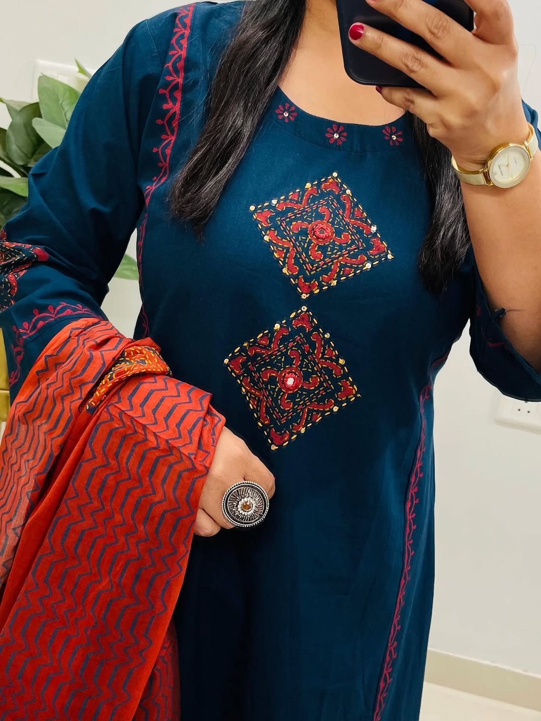 Latest Women's Kurta Set with Pant & Dupatta