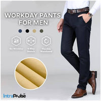 Slim Stretch Men’s Casual Pants