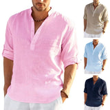 Men’s Linen Beach Shirt