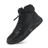 Men’s Black Leather Boots