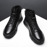 Men’s Black Leather Boots