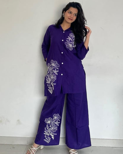 NEW DESIGN LONCH 💥CO-ORD SET (PVCD34)