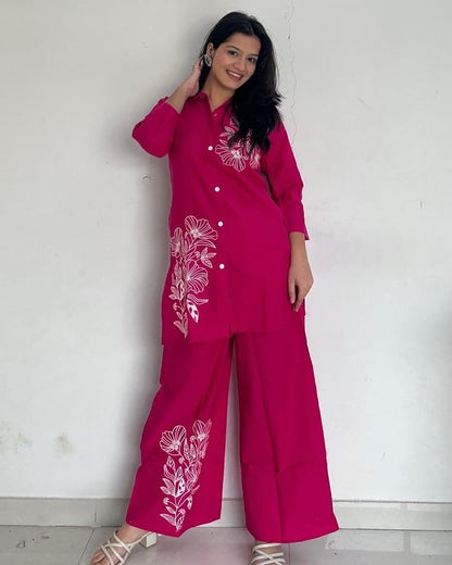 NEW DESIGN LONCH 💥CO-ORD SET (PVCD35)