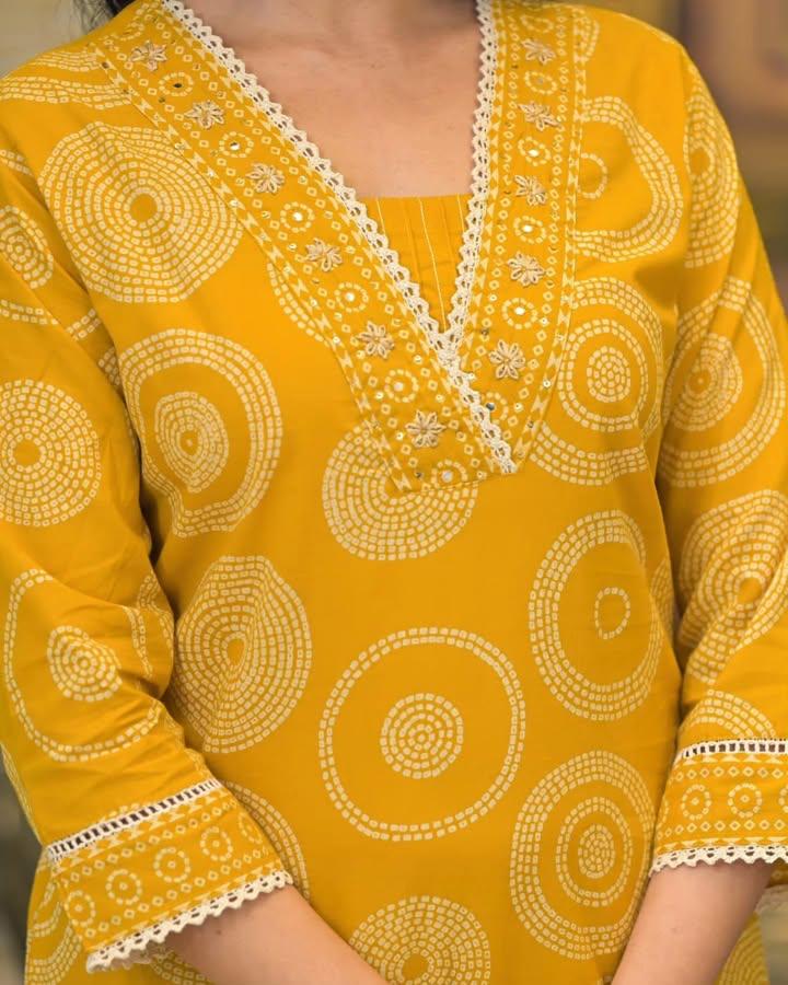 🌹🌹Pure fine Cotton fabric Kurti with Pant with cotton 100-100 Dupatta🌹🌹(PVCRD28)