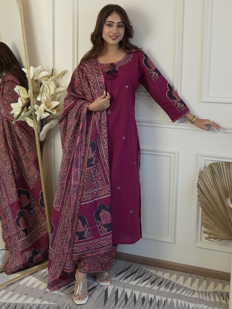 We are here to spread some magic to your ethnic Heavy Cotton(PVCRD105)