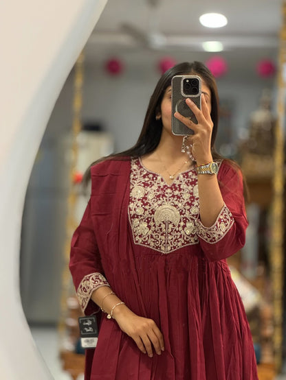 Trending Viral Anarkali Suit