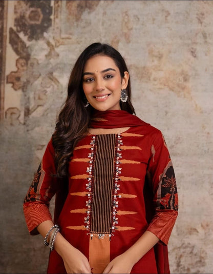 Summer Special Soft Cotton Suits (PVCRD161)