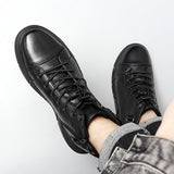 Men’s Black Leather Boots