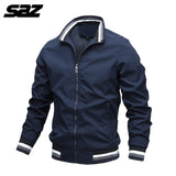 Men’s Casual Stand-up Collar Jacket