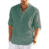 Men’s Linen Beach Shirt